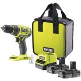 Ryobi ONE+ Perceuse-visseuse sans fil R18DD7-220S, 18Volt, Perceuse/visseuse Vert/Noir