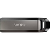 SanDisk Extreme Go lecteur USB flash 64 Go USB Type-A 3.2 Gen 1 (3.1 Gen 1) Acier inoxydable, Clé USB Argent/Noir, 64 Go, USB Type-A, 3.2 Gen 1 (3.1 Gen 1), 395 Mo/s, Slide, Acier inoxydable