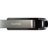 SanDisk Extreme Go lecteur USB flash 64 Go USB Type-A 3.2 Gen 1 (3.1 Gen 1) Acier inoxydable, Clé USB Argent/Noir, 64 Go, USB Type-A, 3.2 Gen 1 (3.1 Gen 1), 395 Mo/s, Slide, Acier inoxydable