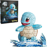 Spin Master CARAPUCE Pokémon 4D Build, Modélisme 4D Build CARAPUCE Pokémon, 180 pièce(s), Dessins animés, 12 an(s)