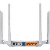 TP-Link Archer C50 routeur sans fil Fast Ethernet Bi-bande (2,4 GHz / 5 GHz) 4G Blanc Bleu/gris, Wi-Fi 5 (802.11ac), Bi-bande (2,4 GHz / 5 GHz), Ethernet/LAN, 4G, Blanc, Routeur