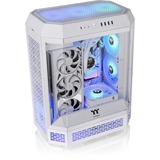 Thermaltake The Tower 600 boîtier midi tower Blanc | 4x USB-A | 1x USB-C | Verre Trempé