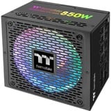 Thermaltake Toughpower GF2 ARGB alimentation modulaire 850 watt Noir, 6x PCIe, 100 - 240 V, 50/60 Hz, 10 A, Actif, 120 W, 850 W