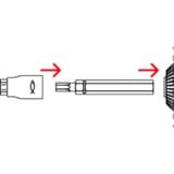 fischer Vis de réglage FAFS 5.0x90 TX25 