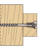 fischer Vis de réglage FAFS 5.0x90 TX25 