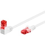 goobay 51521 câble de réseau Blanc 0,5 m Cat6 U/UTP (UTP) Blanc, 0,5 m, Cat6, U/UTP (UTP), RJ-45, RJ-45