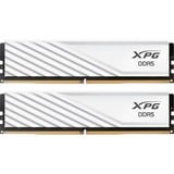 ADATA 64 Go DDR5-5600 (2x 32 Go) mémoire vive Blanc, AX5U5600C4632G-DTLABWH, XMP 3.0, EXPO