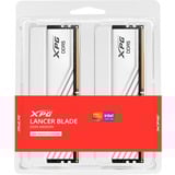 ADATA Lancer Blade module de mémoire 64 Go 2 x 32 Go DDR5 5600 MT/s 288-pin DIMM ECC, Mémoire vive Blanc, 64 Go, 2 x 32 Go, DDR5, 288-pin DIMM, Blanc