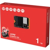 ADATA SGAMMIXS55-1T-C disque 1 To M.2 PCI Express 4.0 NVMe 3D NAND SSD Noir, 1 To, M.2, 5000 Mo/s