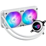 ASUS ROG Strix LC III 240 ARGB Édition blanche, Watercooling Blanc, Kit de refroidissement du liquide, 12 cm, Blanc