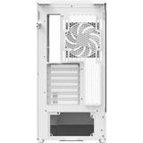 Aerocool  boîtier midi tower Blanc | 2x USB-A | 1x USB-C | RGB | Window