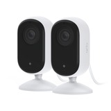 Arlo Essential caméra intérieure 2K, Caméra de surveillance Blanc/Noir