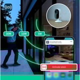 Arlo Essential caméra intérieure 2K, Caméra de surveillance Blanc/Noir