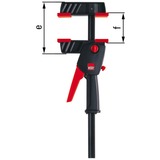 BESSEY Pince à une main DuoKlamp DUO30-8, Serre-joint Noir/Rouge