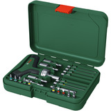 Bosch 1600A02Z9T, Set d'embouts de vissage Vert/Noir