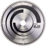 Bosch Lames de scies circulaires Multi Material, Lame de scie 25,4 cm, Bosch, 1,08 kg, 1 pièce(s)