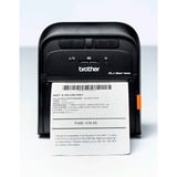 Brother RJ-3055WB Imprimante mobile de reçus, Imprimante à reçu Noir, 203 x 203 DPI, 101,6 mm/sec, Avec fil &sans fil, Noir