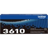 Brother TN-3610 Cartouche de toner 1 pièce(s) Original Noir 18000 pages, Noir, 1 pièce(s)