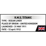 COBI R.M.S. Titanic, Jouets de construction 