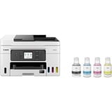 Canon MAXIFY GX4050 Jet d'encre A4 600 x 1200 DPI Wifi, Imprimante multifonction Blanc, Jet d'encre, Impression couleur, 600 x 1200 DPI, A4, Impression directe, Noir, Blanc