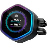 Cooler Master Kit flexible : LCD 2.1" Moniteur  Noir