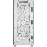 Corsair 3200D RS White boîtier midi tower Blanc | 1x USB-A | 1x USB-C | Verre Trempé