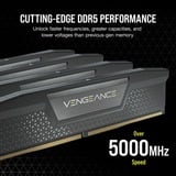 Corsair 64 Go DDR5-5200 (2x 32 Go) mémoire vive Noir, CMK64GX5M2B5200C40, XMP 3.0