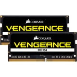 Corsair Vengeance SO-DIMM DDR4 8 Go (2 x 4 Go) 2400 MHz CL16, Mémoire vive Noir, Kit Dual Channel RAM DDR4 PC4-19200