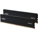 Crucial DIMM 96 GB DDR5-5600 (2x 48 GB) Dual-Kit, Mémoire vive Noir