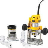 DEWALT D26204K Argent, Jaune 27000 tr/min 900 W, Fraiseuse Jaune/Argent, Argent, Jaune, 27000 tr/min, 6,8 (5/16"), 16000 tr/min, 5,5 cm, 7 m/s²