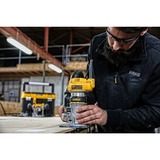 DEWALT D26204K Argent, Jaune 27000 tr/min 900 W, Fraiseuse Jaune/Argent, Argent, Jaune, 27000 tr/min, 6,8 (5/16"), 16000 tr/min, 5,5 cm, 7 m/s²