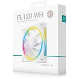DeepCool FL12R ventilateur de boîtier RGB  Blanc, 120 x 120 x 25 mm, PWM