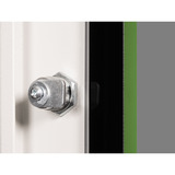 Digitus Porte avant en verre pour armoire murale 19" 9U série Unique, Panneau avant Gris
