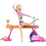  Ensemble de gymnastique Barbie avec poupée blonde et poutre d'équilibre 