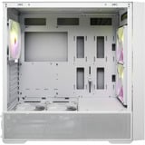 FSP M330 boîtier midi tower Blanc | 2x USB-A | 1x USB-C | RGB | Verre trempé