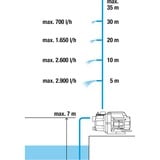 GARDENA Pompe de jardin 3000/4 BASIC Set Turquoise/Noir