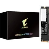 GIGABYTE AORUS Gen4 7300 2TB 2 To M.2 PCI Express 4.0 NVMe 3D TLC NAND SSD Noir, 2 To, M.2