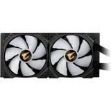 GIGABYTE AORUS WATERFORCE X 280 Processeur Refroidisseur de liquide tout-en-un Noir 1 pièce(s), Watercooling Noir, Refroidisseur de liquide tout-en-un, 89,18 cfm, Noir