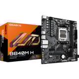 GIGABYTE B840M H carte mère socket AM5 Noir/gris