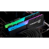 G.Skill 16 Go DDR4-3200 Kit, Mémoire vive Noir, F4-3200C16D-16GTZR, Trident Z RGB, XMP