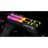 G.Skill 16 Go DDR4-3200 Kit, Mémoire vive Noir, F4-3200C16D-16GTZR, Trident Z RGB, XMP