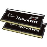 G.Skill 32 Go DDR5-4800 Kit, Mémoire vive Noir, F5-4800S3838A16GX2-RS, Ripjaws, XMP