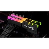 G.Skill Trident Z RGB 16 Go DDR4-3200 (2x 8 Go) mémoire vive Noir, F4-3200C16D-16GTZR, XMP 2.0
