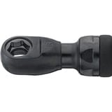 Hazet Mini tournevis à cliquet multifonction 9023M-1, 1/4" et 3/8", Visseuse à choc Noir