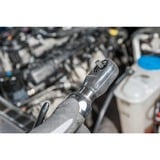 Hazet Mini tournevis à cliquet multifonction 9023M-1, 1/4" et 3/8", Visseuse à choc Noir