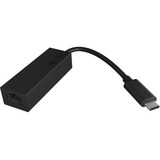 ICY BOX Adaptateur LAN Gigabit Ethernet USB-C IB-LAN100-C3 Noir