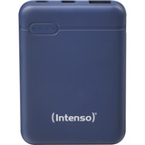 Intenso XS5000 Lithium Polymère (LiPo) 5000 mAh Bleu, Powerbank Bleu, 5000 mAh, Lithium Polymère (LiPo), Bleu