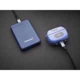 Intenso XS5000 Lithium Polymère (LiPo) 5000 mAh Bleu, Powerbank Bleu, 5000 mAh, Lithium Polymère (LiPo), Bleu