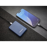 Intenso XS5000 Lithium Polymère (LiPo) 5000 mAh Bleu, Powerbank Bleu, 5000 mAh, Lithium Polymère (LiPo), Bleu