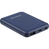 Intenso XS5000 Lithium Polymère (LiPo) 5000 mAh Bleu, Powerbank Bleu, 5000 mAh, Lithium Polymère (LiPo), Bleu
